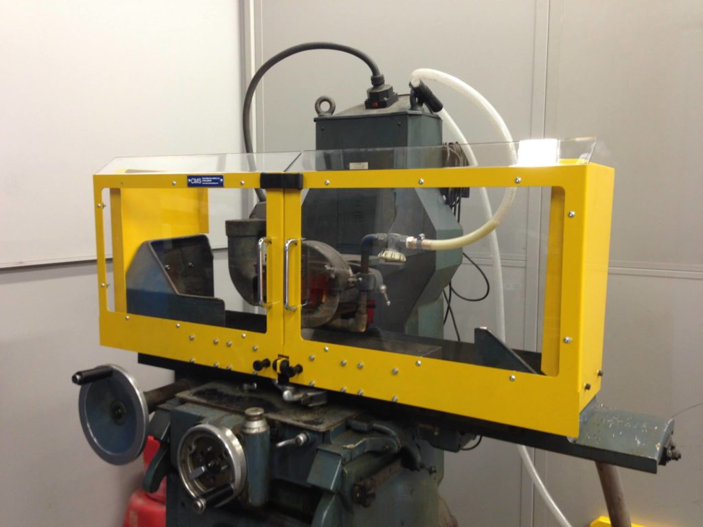 Grinder Guards Clear Machine Safety Ltd